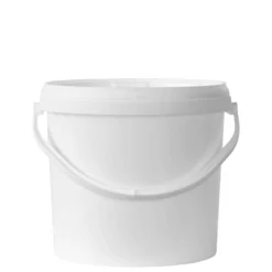 Secchio da 12,5 ml, plastica PP, bianco