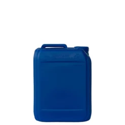 Tanica da 5 l, rettangolare, plastica HDPE, blu, bocca: ND 55