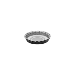 Tappi corona 29 mm, metallo, nero