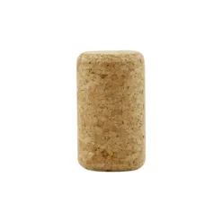 Tappi di sughero per vino 22,5 mm, sughero pressato, beige, per bocca: sughero