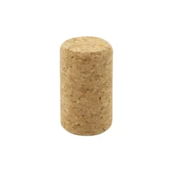 Tappi di sughero per vino 22,5 mm, sughero pressato, beige, per bocca: sughero