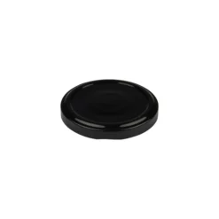 Tappi Twist-Off, lamina bianca, sterilizzabili, nero, per bocca: TO 66