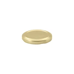 Tappi Twist-Off, lamina bianca, sterilizzabili, oro, per bocca: TO 58