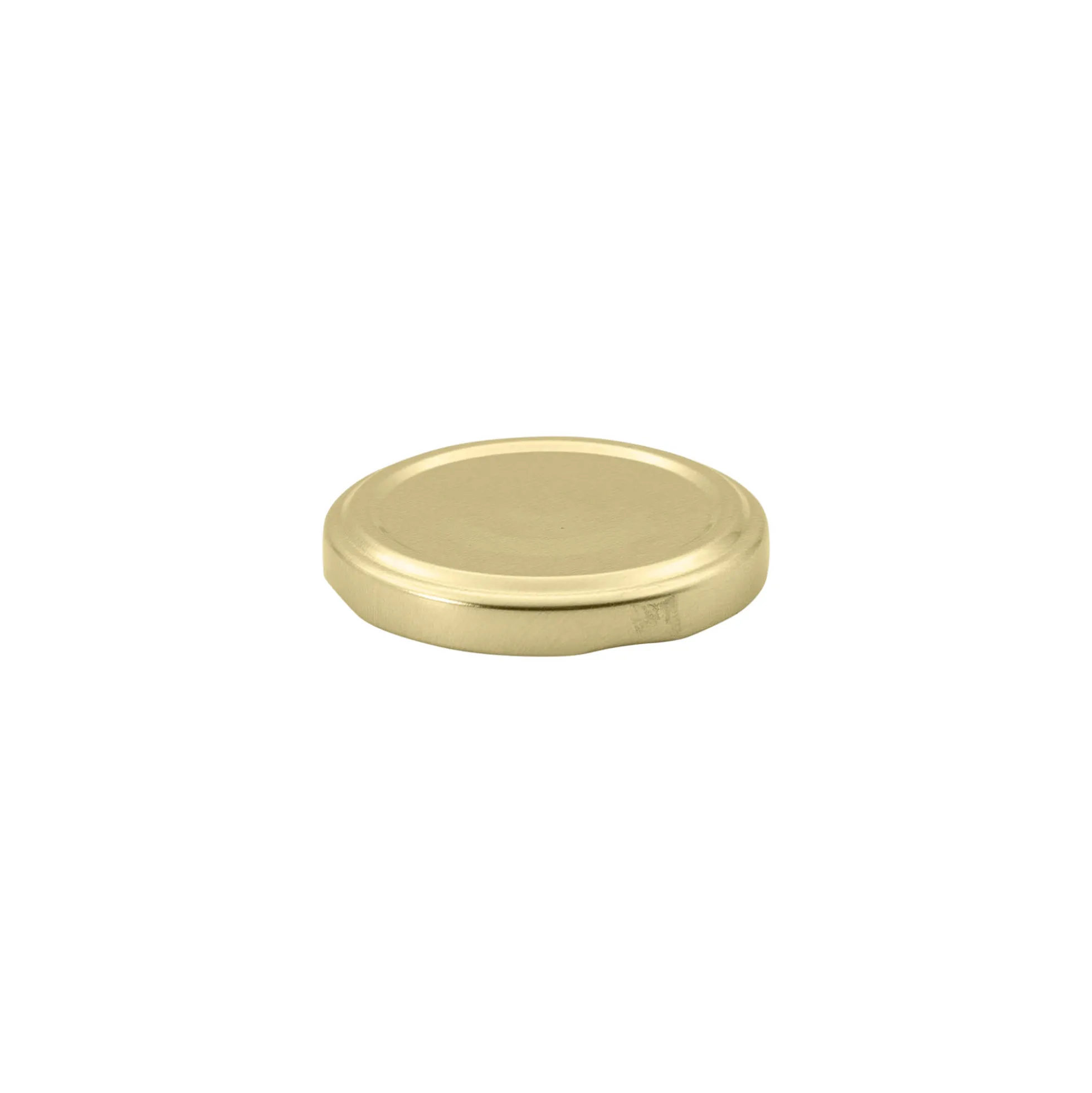 Tappi Twist-Off, lamina bianca, sterilizzabili, oro, per bocca: TO 58