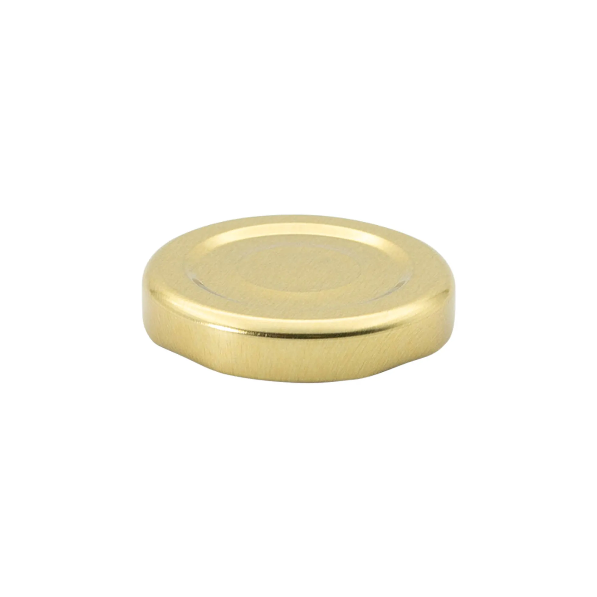 Tappi Twist-Off, lamina bianca, sterilizzabili, oro, per bocca: TO 43