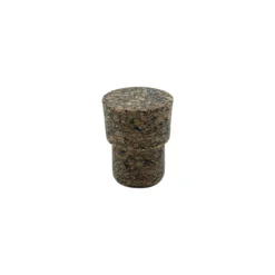 Tappo a manico 'Cornice' 19,5 mm, Corkcoal, per bocca: sughero