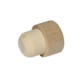 Tappo a manico 16,5 mm, legno/plastica, per bocca: sughero