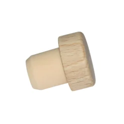Tappo a manico 14 mm, legno/plastica, per bocca: sughero