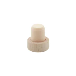 Tappo a manico 14 mm, legno/plastica, per bocca: sughero