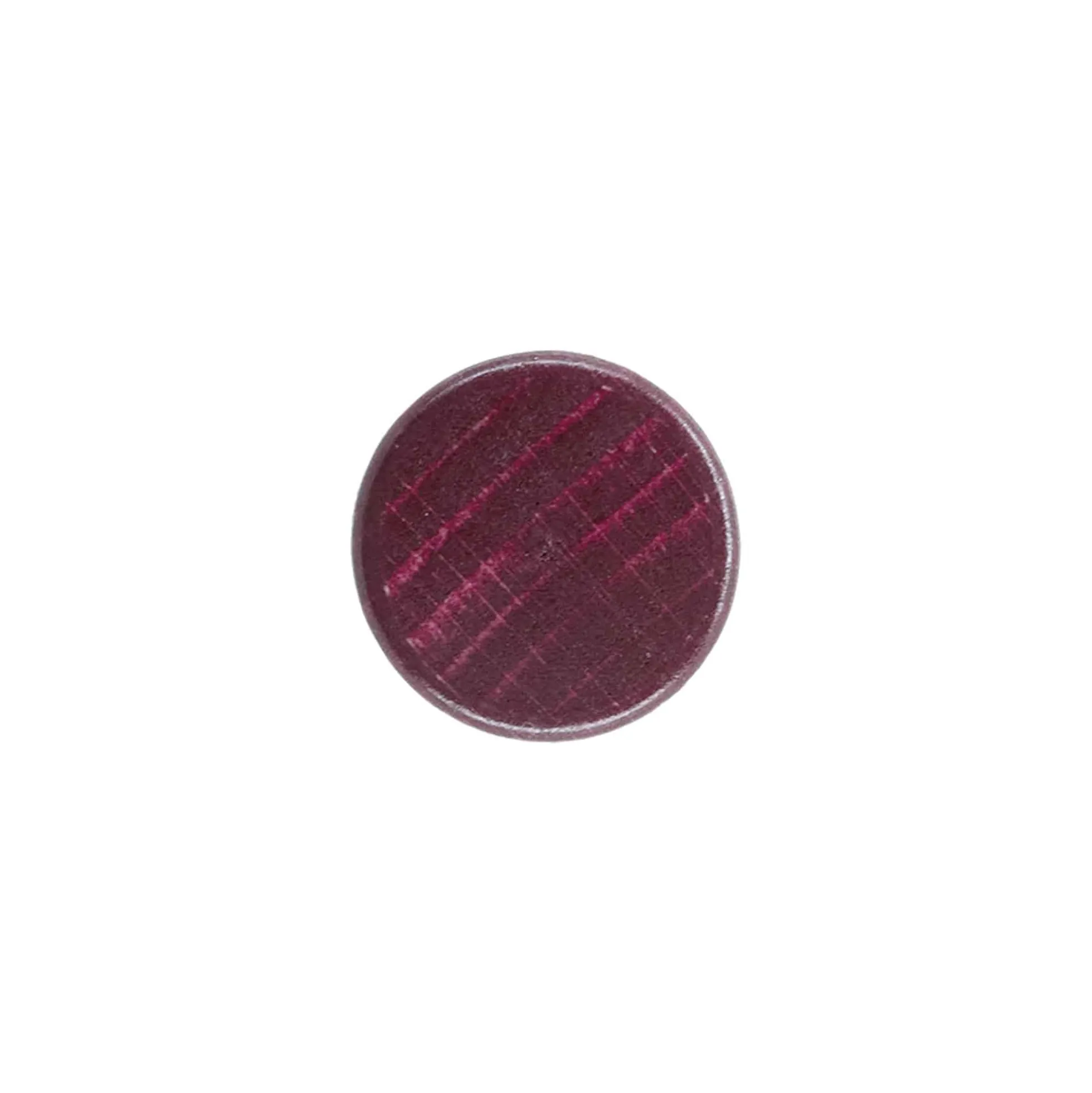 Tappo a manico 19 mm, legno/plastica, bordeaux, per bocca: sughero