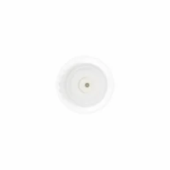Tappo a vite con applicatore, plastica PP, bianco, per bocca: 24/410