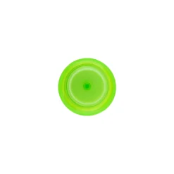 Tappo a vite con inserto a siringa, plastica PP, verde, per bocca: 24/410