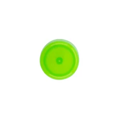Tappo a vite con inserto a siringa, plastica PP, verde, per bocca: 24/410