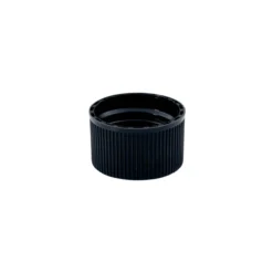 Tappo a vite con inserto EPE, plastica PE, nero, per bocca: DIN 25