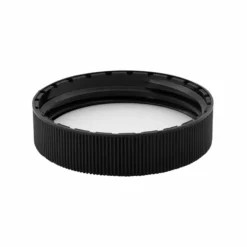 Tappo a vite con inserto in EPE, plastica PP, nero, per bocca: DIN 60