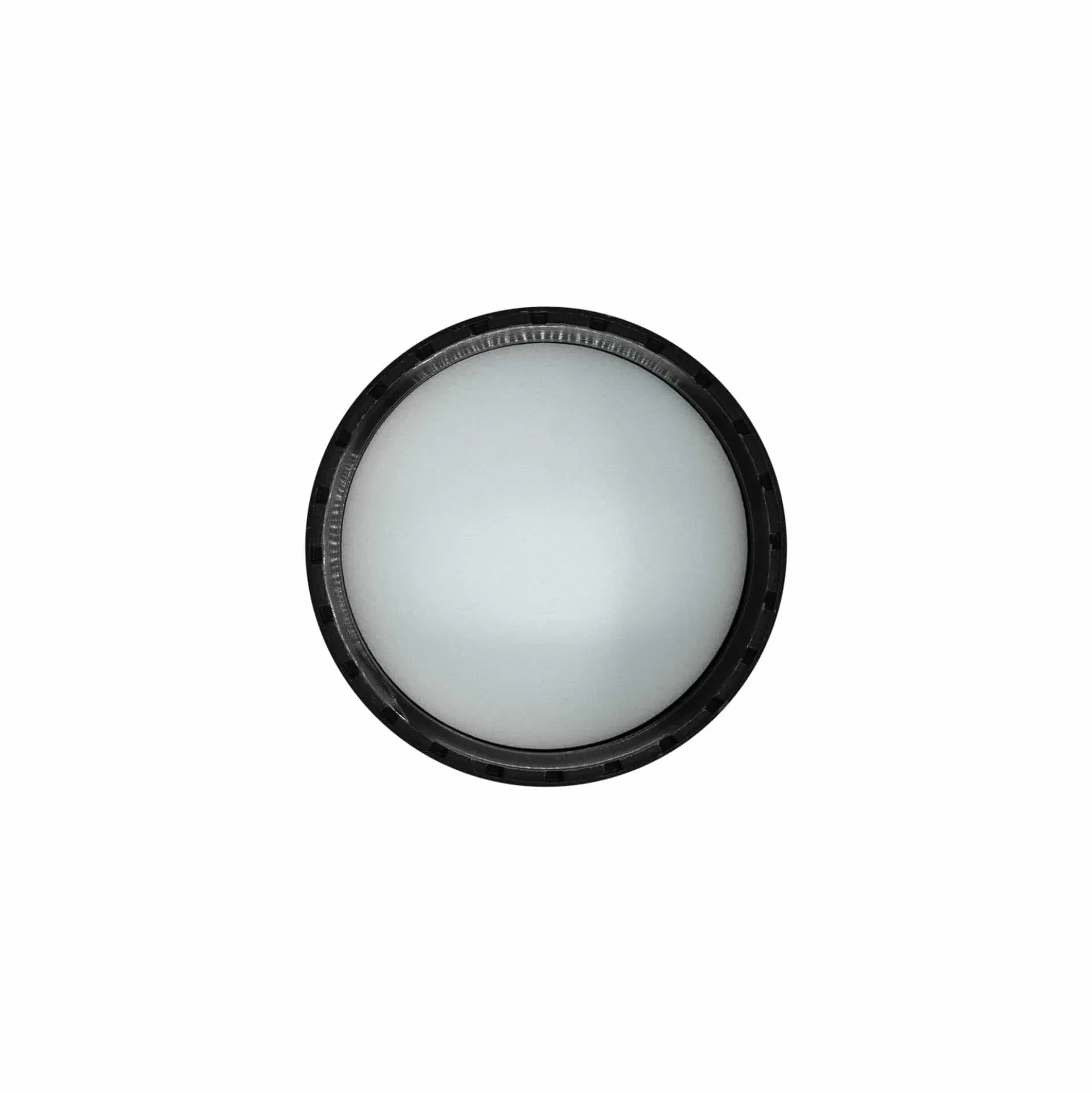 Tappo a vite con inserto in EPE, plastica PP, nero, per bocca: DIN 60