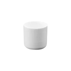 Tappo a vite con inserto per siringa, plastica PP, bianco, per bocca: 24/410
