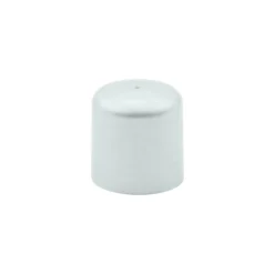 Tappo a vite con inserto per siringa, plastica PP, argento, per bocca: 24/410