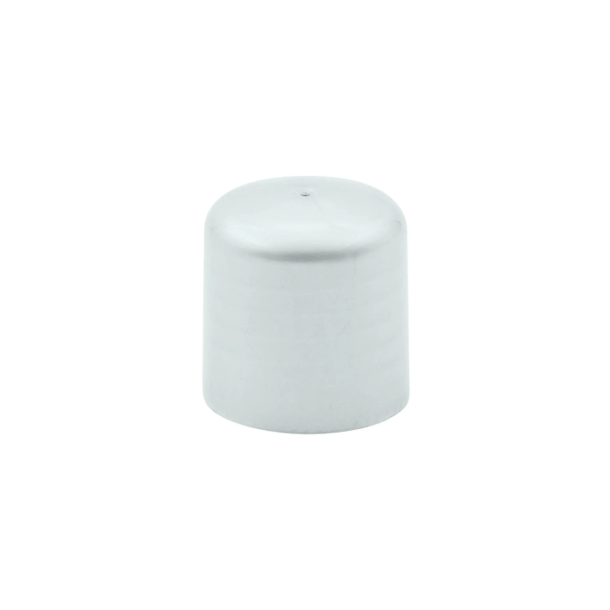 Tappo a vite con inserto per siringa, plastica PP, argento, per bocca: 24/410