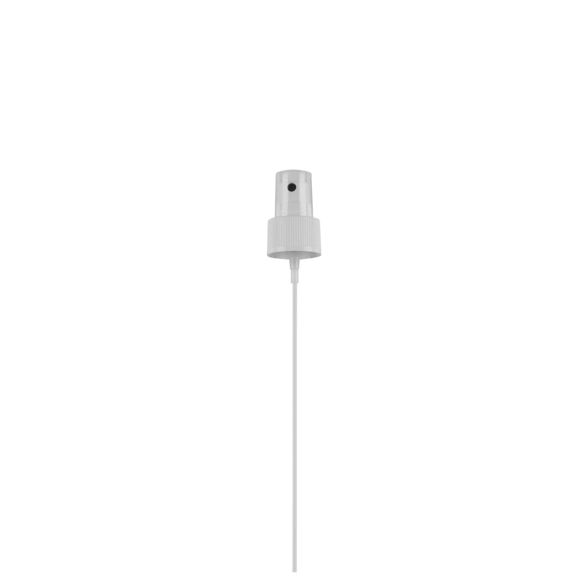 Tappo a vite con nebulizzatore spray, plastica PP, bianco, per bocca: 24/410