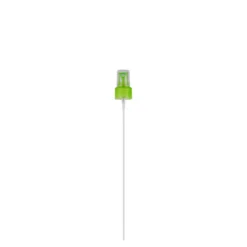 Tappo a vite con nebulizzatore spray, plastica PP, verde, per bocca: 24/410
