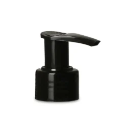 Tappo a vite con pompa dosatrice, plastica PP, nero, per bocca: PP 28