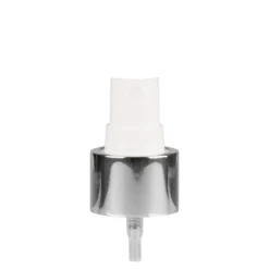 Tappo a vite con spruzzatore, plastica PP, bianco, per bocca: 24/410