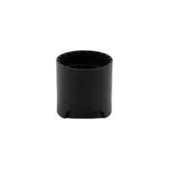 Tappo a vite Disc Top, plastica PP, nero, per bocca: 24/410