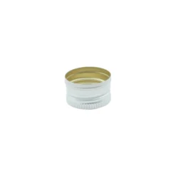Tappo a vite, metallo, argento, per bocca: PP 22