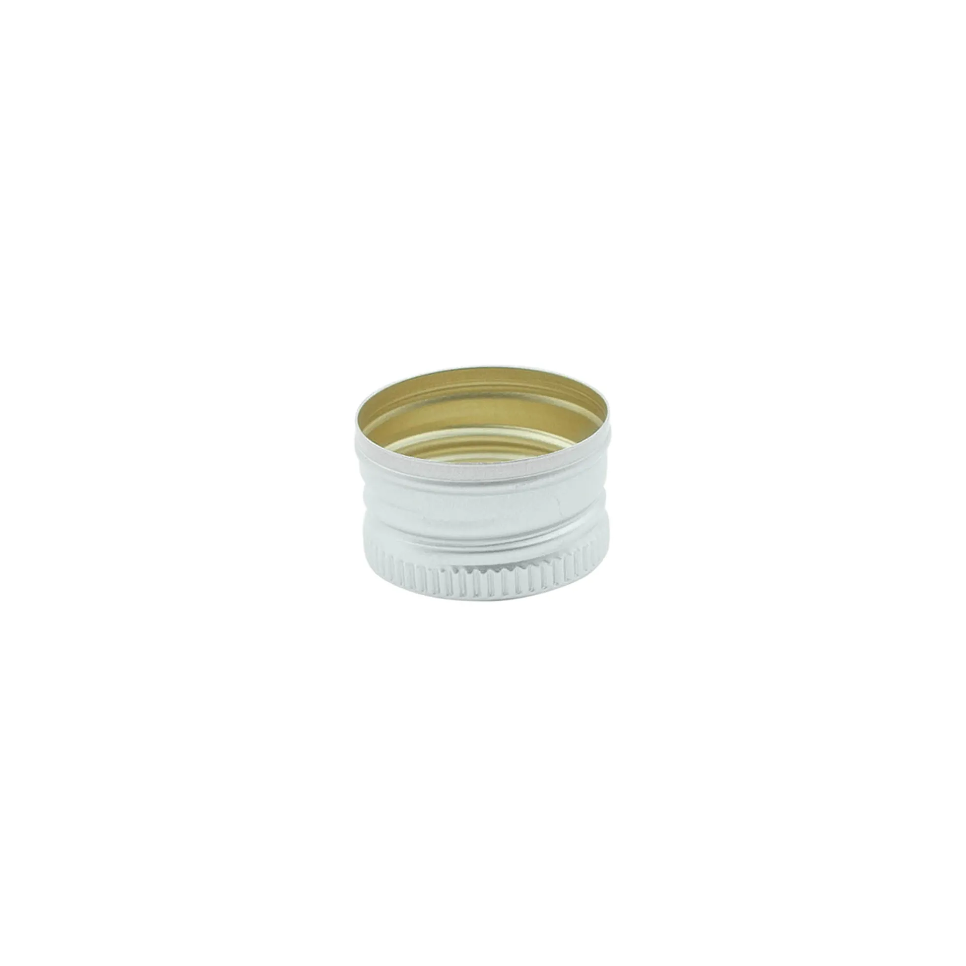 Tappo a vite, metallo, argento, per bocca: PP 22