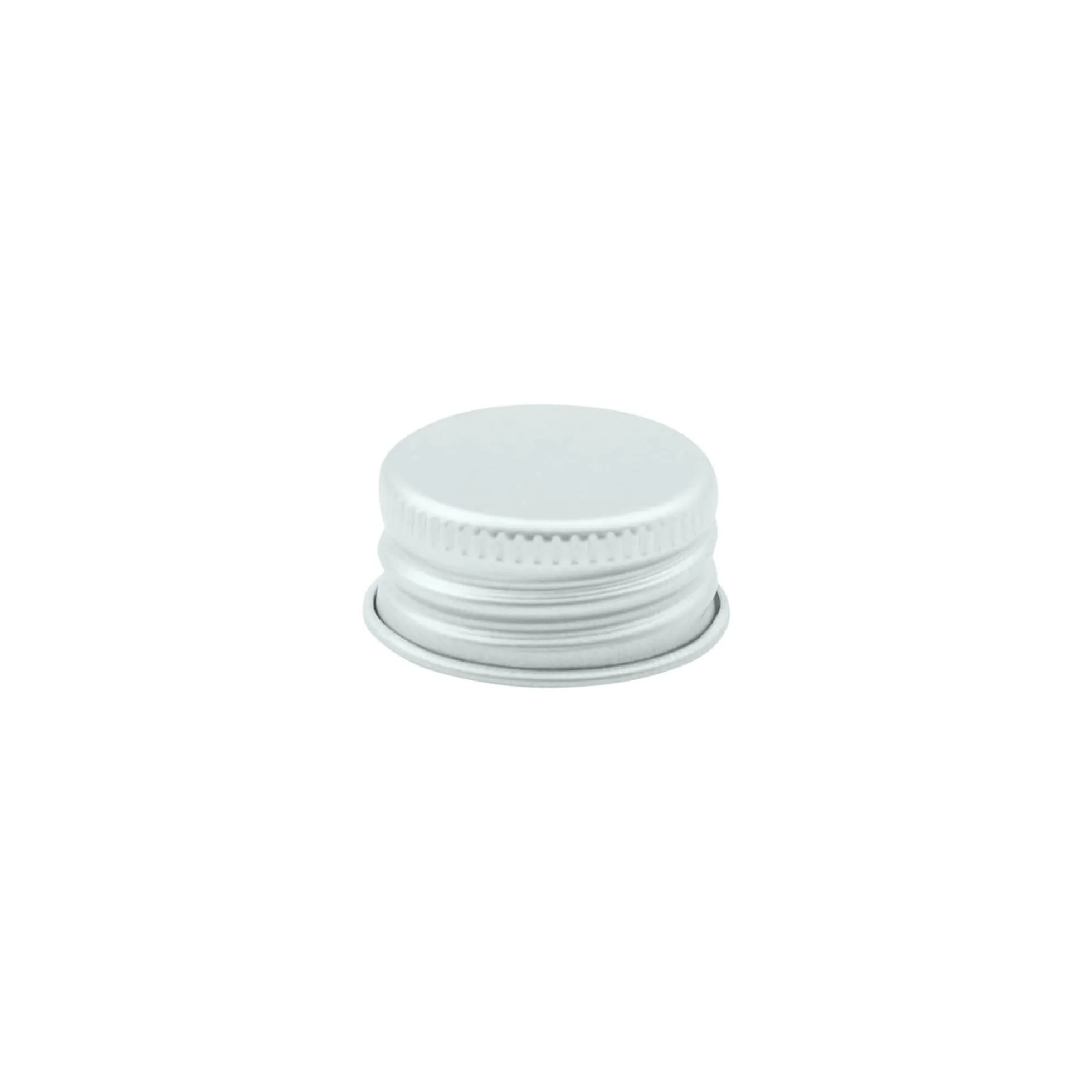 Tappo a vite, metallo, argento, per bocca: 24/410