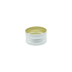 Tappo a vite, metallo, argento, per bocca: PP 24
