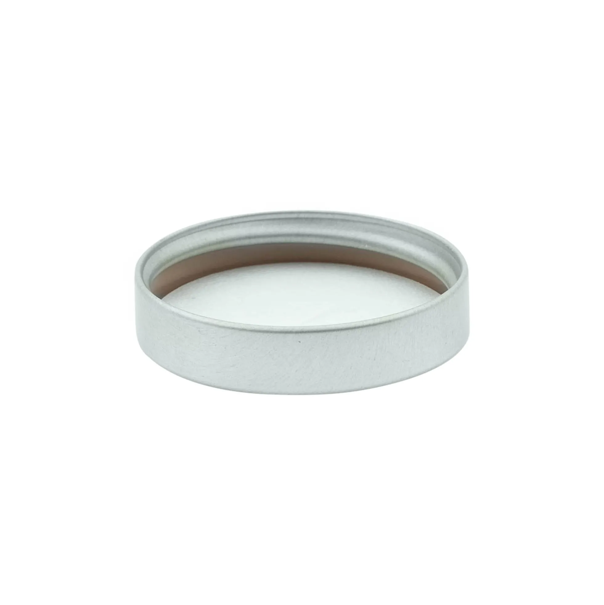 Tappo a vite, metallo, argento, per bocca: 45/400