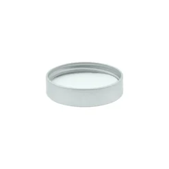Tappo a vite, metallo, argento, per bocca: 38/400