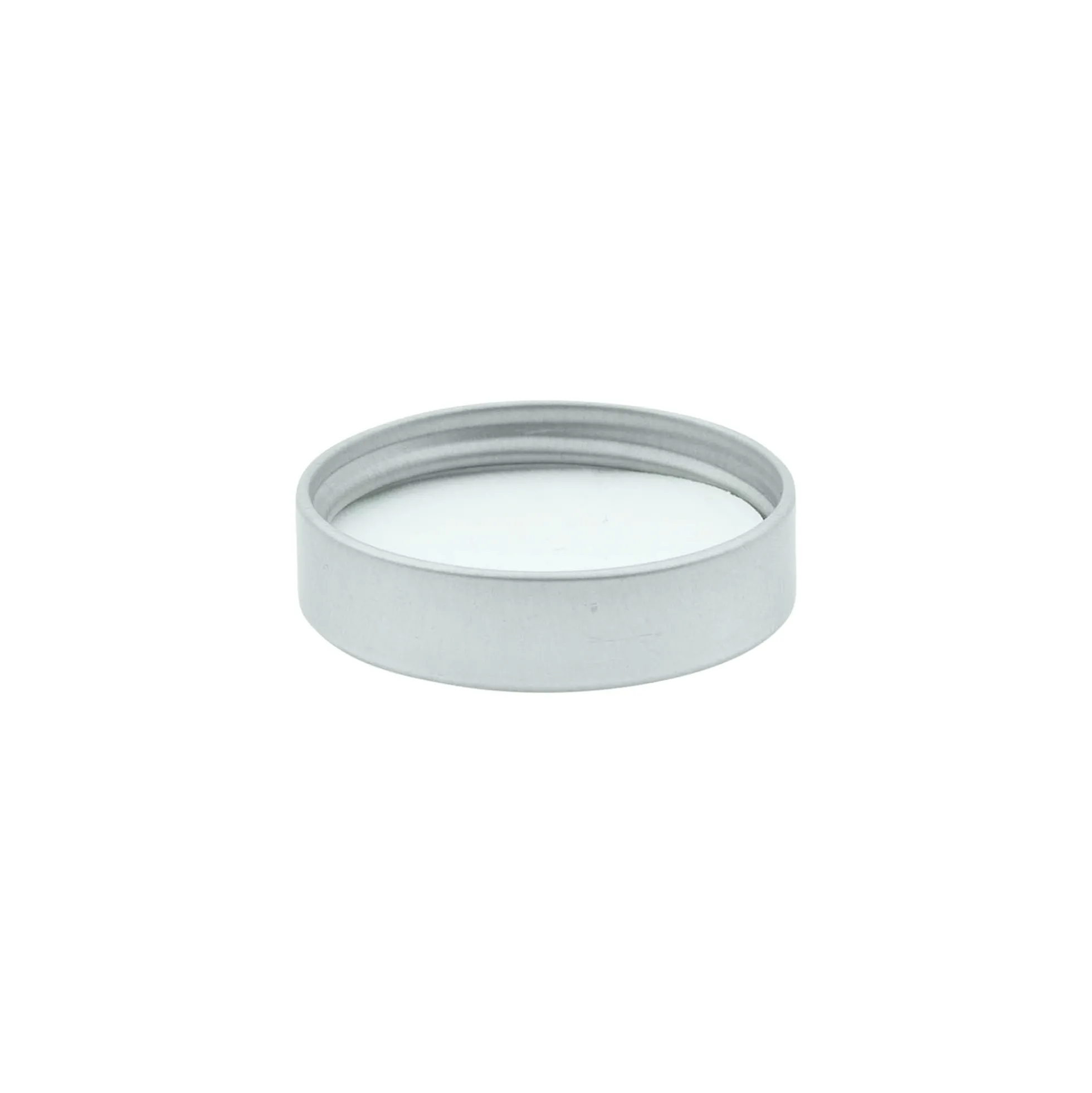 Tappo a vite, metallo, argento, per bocca: 38/400