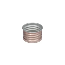 Tappo a vite, metallo, rosa, per bocca: 24/410