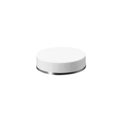 Tappo a vite 30 ml, plastica SAN, bianco