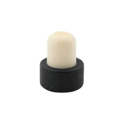 Tappo a vite 19 mm, legno/plastica, nero, per bocca: sughero