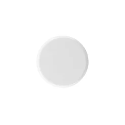 Tappo a vite per bottiglia rotonda con inserto a siringa, plastica PE, bianco, per bocca: DIN 25