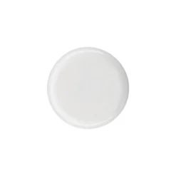 Tappo a vite per bottiglia rotonda con inserto a siringa, plastica PE, bianco, per bocca: DIN 18