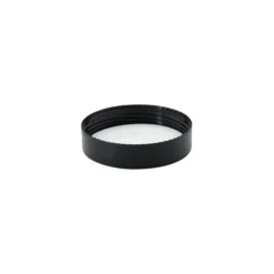Tappo a vite per 50 ml 'Antonella', plastica PP, nero