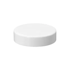 Tappo a vite per 50 ml 'Beauty', plastica HPM, bianco