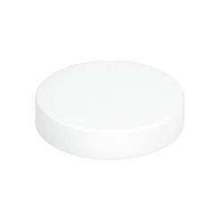 Tappo a vite per 120 ml 'Brown Line', plastica HPM, bianco