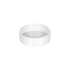 Tappo a vite per 30 ml 'Brown Line', PP, bianco