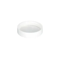 Tappo a vite per 60 ml 'Brown Line', plastica HPM, bianco