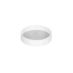 Tappo a vite per 60 ml 'Brown Line', PP, bianco