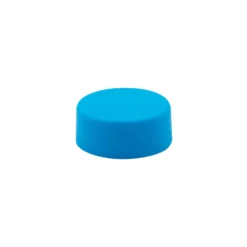 Tappo a vite, plastica ABS, azzurro acqua, per bocca: GPI 28/400