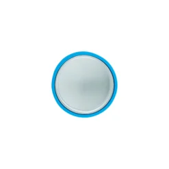 Tappo a vite, plastica ABS, azzurro acqua, per bocca: GPI 28/400