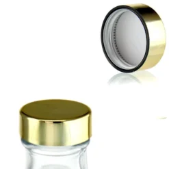 Tappo a vite, plastica ABS, oro, per bocca: GPI 33/400