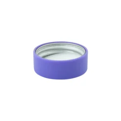 Tappo a vite, plastica ABS, viola, per bocca: GPI 33/400